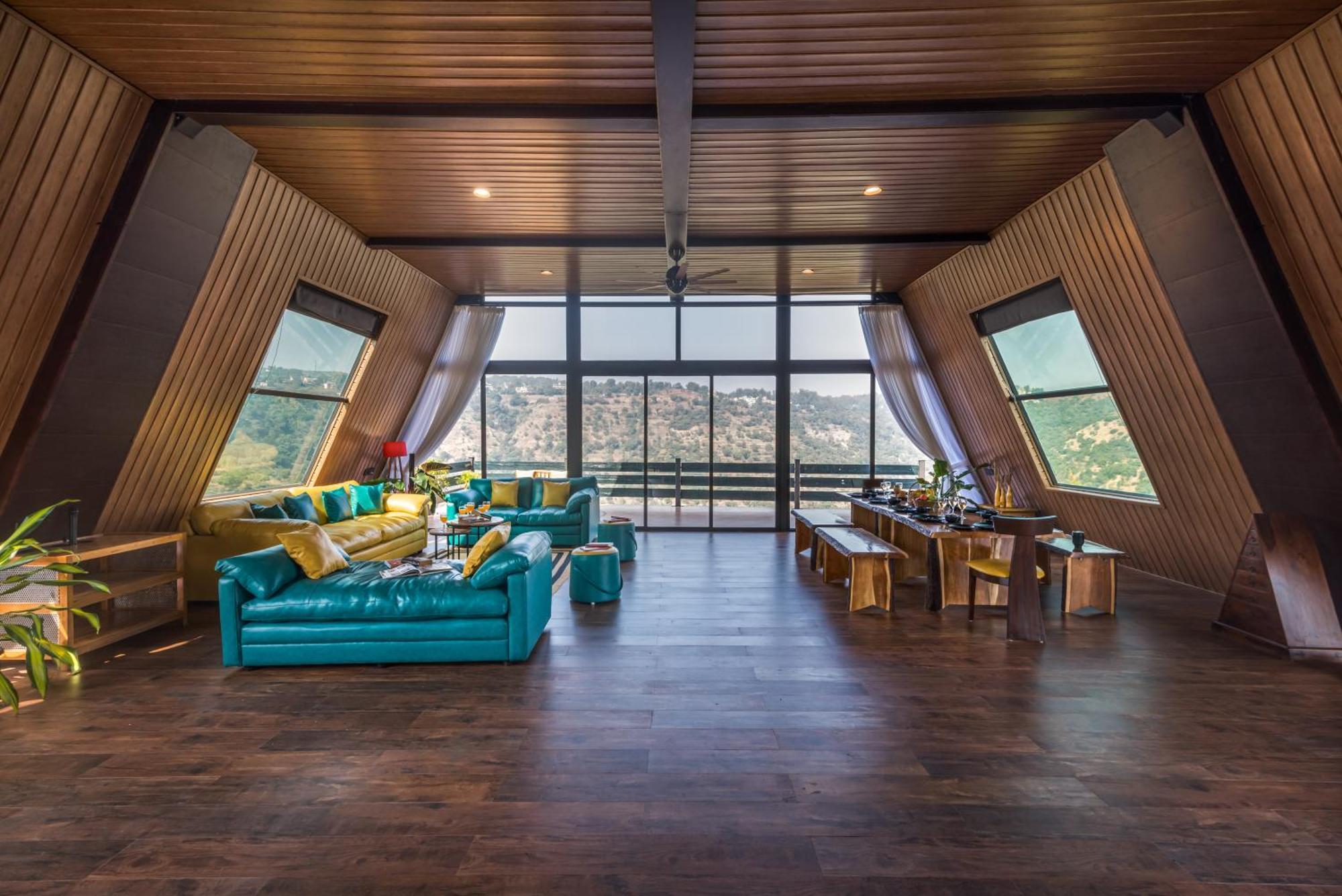 Saffronstays A Vantage, Panchgani - A Pyramid Shaped Unique Luxury Villa With Infinity Valley Views Εξωτερικό φωτογραφία